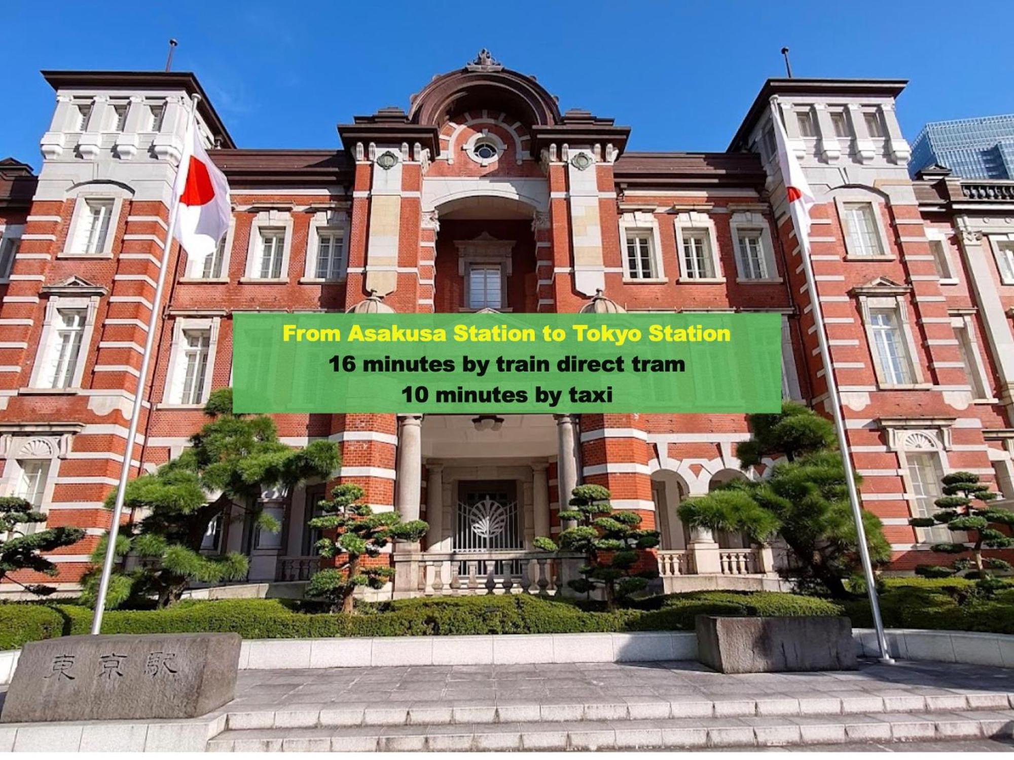 Апартаменты 浅草寺3分 浅草駅6分 寝室+リビング2-4人 スカイツリービュー 駅近 成田空港&羽田空港直通 Токио Экстерьер фото